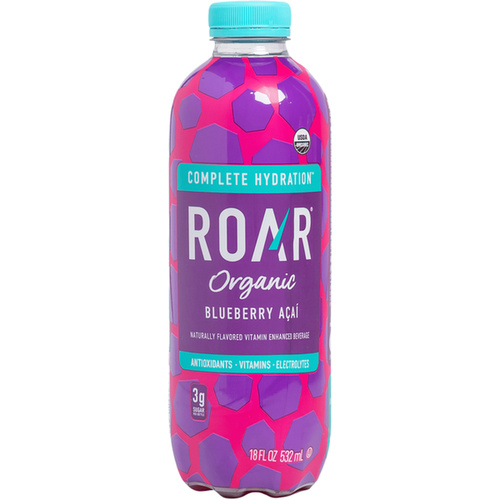 ROAR ORGANIC BLUEBERRY ACAI 18 OZ