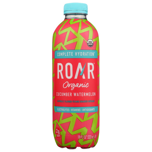 ROAR ORGANIC CUCUMBER WATERMELON 18 OZ