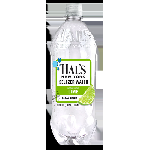 HALS NY LIME SELTZER 1 LTR