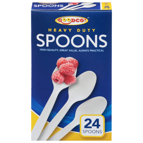 GOODCO SPOONS HVY BO 24 COUNT