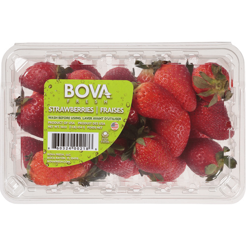 BOVA STRAWBERRY 16 OZ