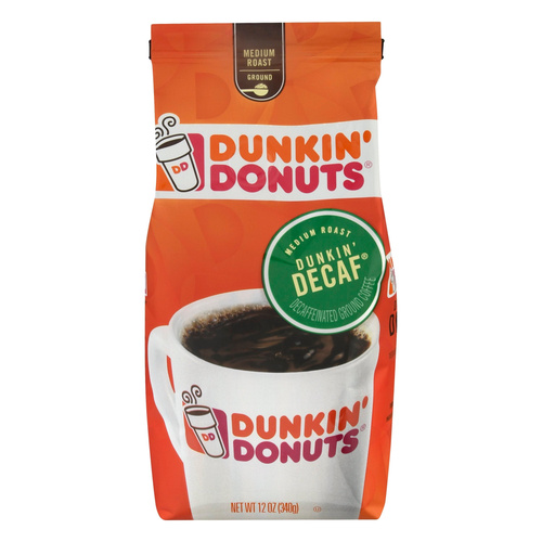 DUNKIN DONUTS DECAF 12 OZ