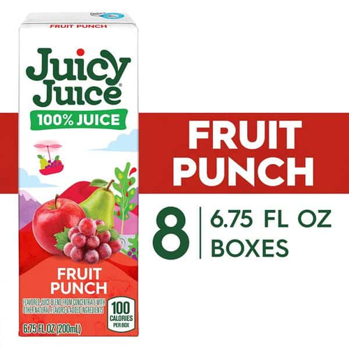 JUICY JUICE PUNCH 8P 6 OZ