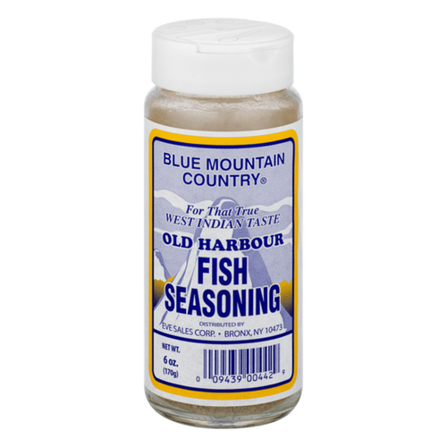 BLUE MOUNTAIN FISH SEASONING 6 OZ