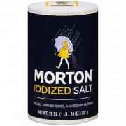 MORTON SALT IODIZED 26 OZ