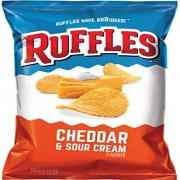 RUFFLES CHEDDAR N SOUR CREAM 17.7 GM