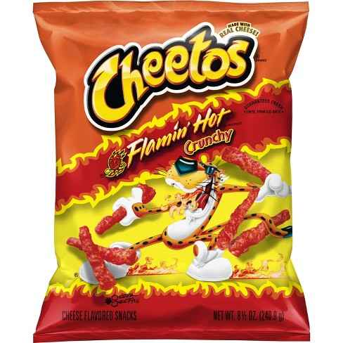 CHEETOS FLAMING HOT CRUNCHY 8.5 OZ
