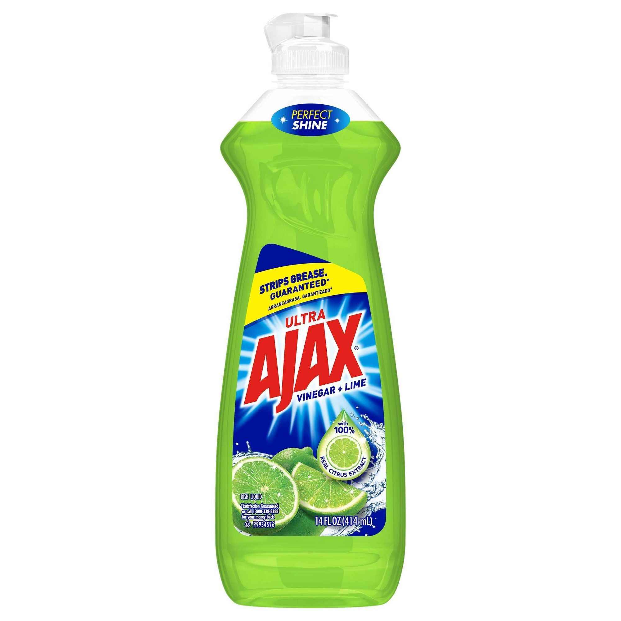 AJAX LIME DISHWASHING SOAP 14 FLOZ