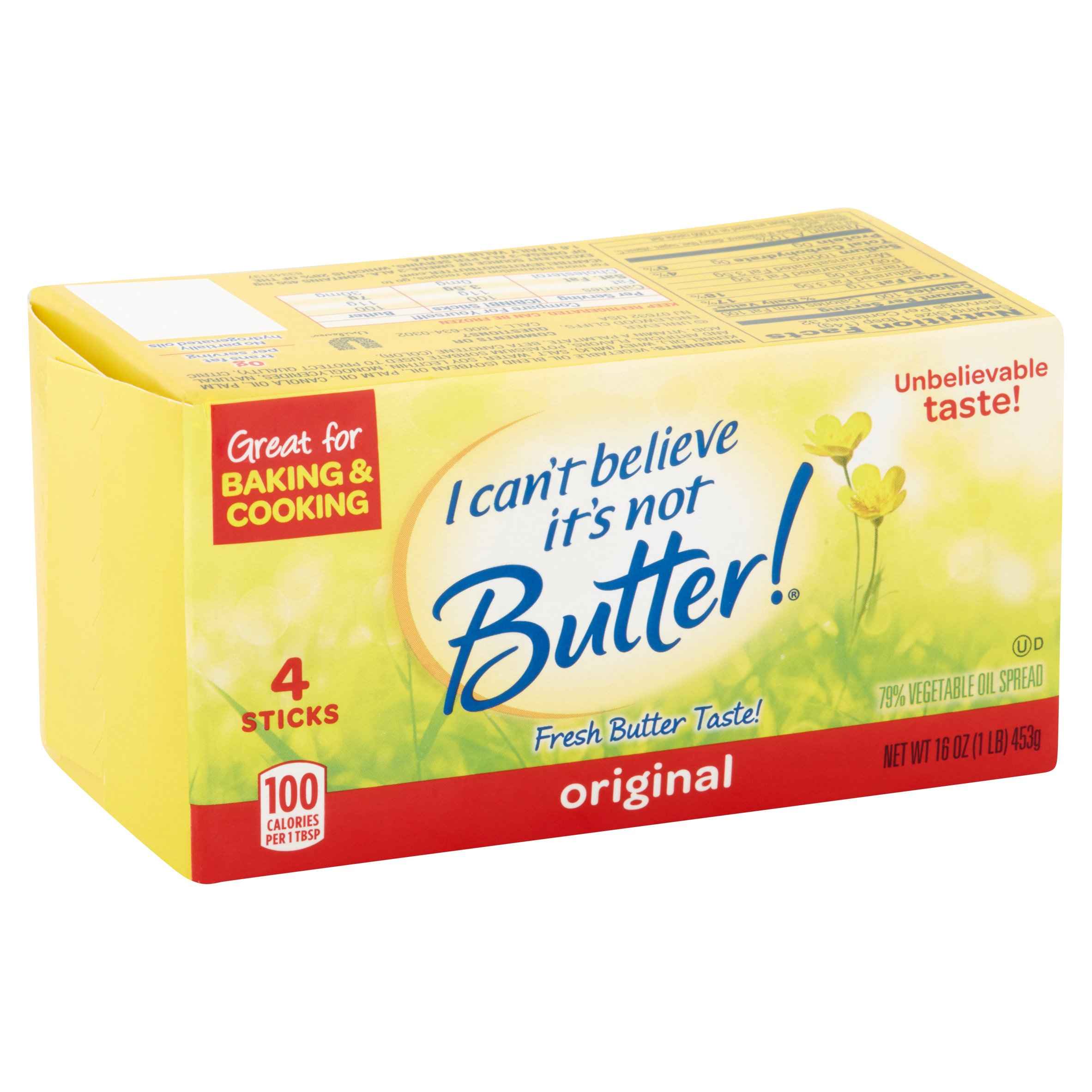 I CANT BELIEVE ITS NOT BUTTER 16 OZ