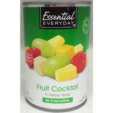 EVERYDAY ESSEN. FRUIT COCKTAIL 15.25 OZ