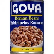 GOYA ROMAN BEANS 16 OZ
