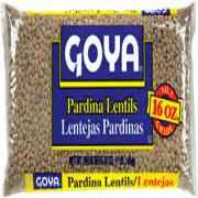 GOYA PARDINA LENTILS 16 OZ