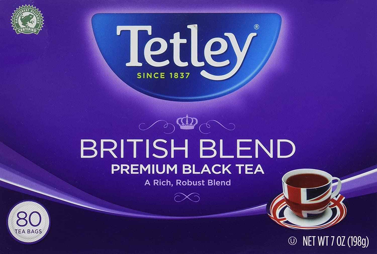 TETLY TEA BAGS BRITISH 80 BAG