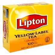 LIPTON YELLOW LABEL TEA 100BGS 200 GM