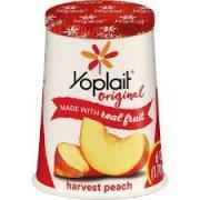 YOPLAIT PEACH YOGURT 6 OZ