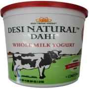 Desi Natural Yogurt 4 LBS