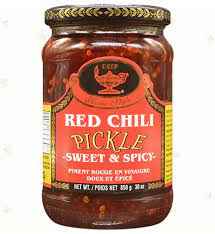 DEEP RED CHILI PICKLE 1.88 Lbs