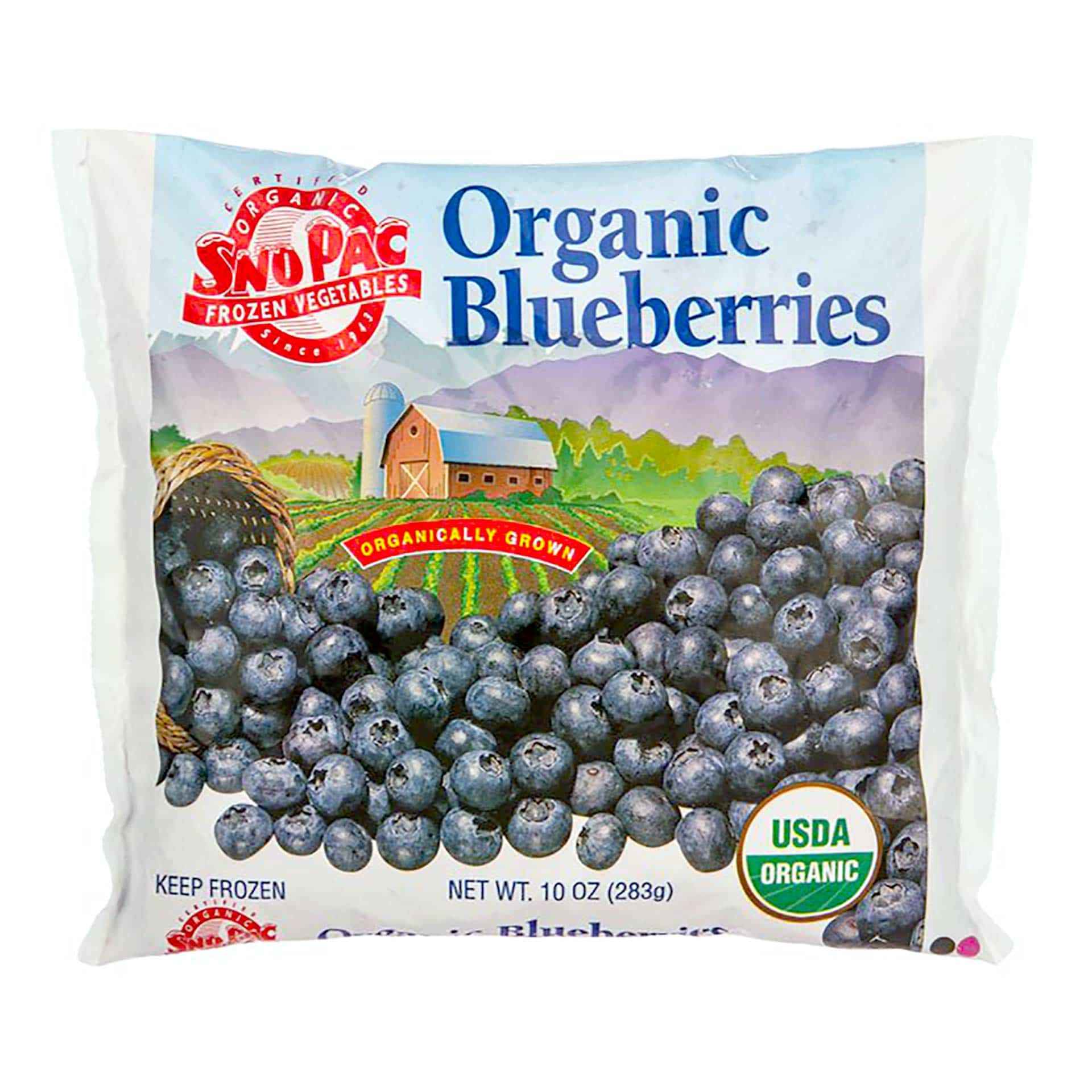 SNO PAC ORGANIC BLUBERRY 0.63 Lbs