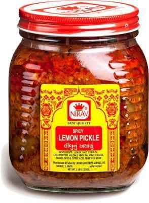 NIRAV SPICY LEMON PICKLE 2 LBS