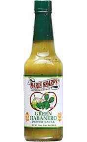 MARIE SHARPS GREEN HABANERO SAUCE 0.63 Lbs