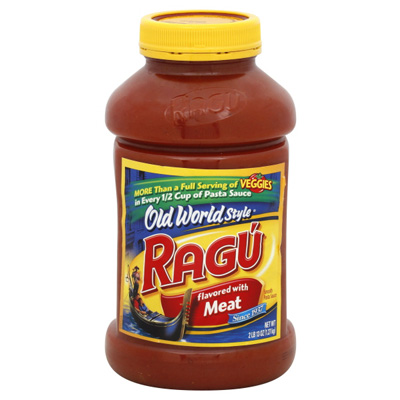 RAGU PASTA SAUCE WITH MEAT 1.63 Lbs