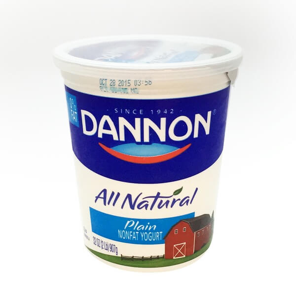 YOGURT   Dannon Non Fat Yogurt 2 Lbs