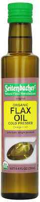 SEITENBACHER ORGANIC FLAX OIL 0.55 Lbs