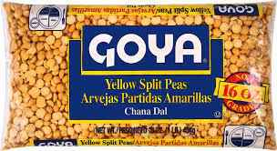 GOYA YELLOW SPLIT BEANS 1 Lbs
