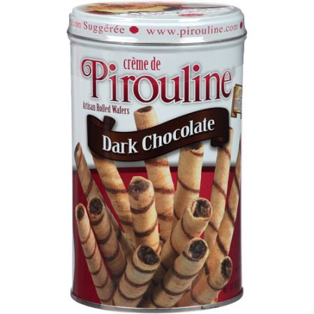 PIROULINE DARK CHOCALTE WAFFERS 0.88 Lbs