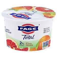 FAGE TOTAL 2% BLOOD ORANGE YOGURT 0.33 Lbs