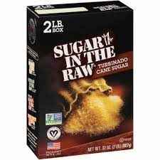 SUGAR IN THE RAW TURBINADO CANE SUGA 2 Lbs