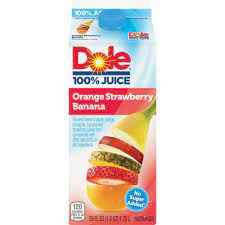 DOLE ORANGE STRAW BANANA 3.69 Lbs