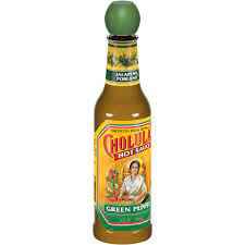 CHOLULA GREEN PEPPER HOT SAUCE 0.31 Lbs