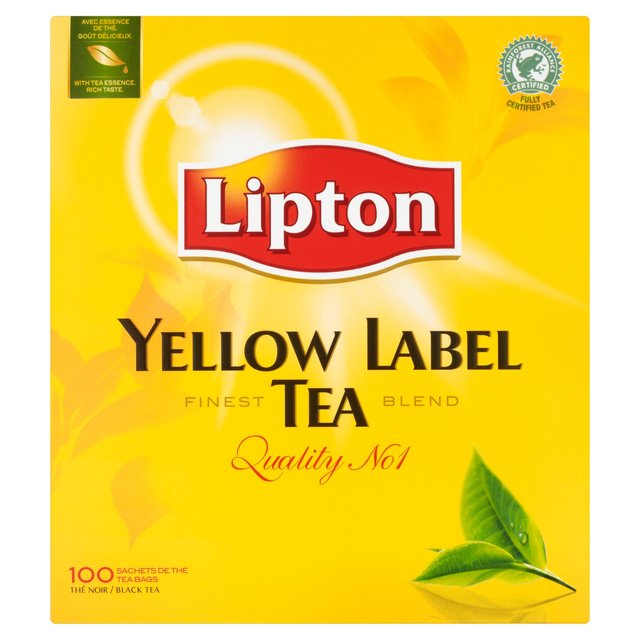 TEA   LIPTON YELLOW LABEL TEA 0.99 Lbs