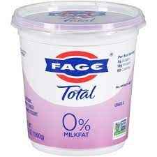 FAGE TOTAL 0% MILKFAT YOGURT 2.21 Lbs