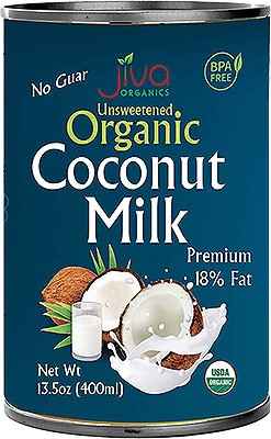 JIVA ORGANIC COCONUT MILK LITE 0.84 Lbs
