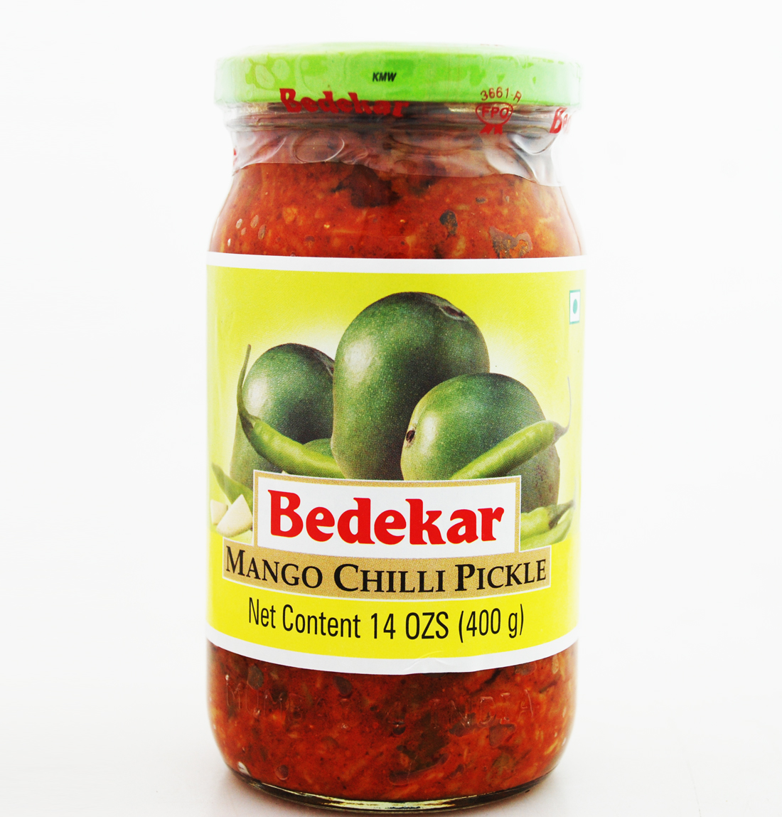 BEDEKAR MANGO CHILLI PICKLE 0.88 Lbs