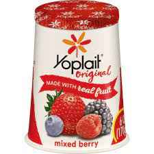 YOPLAIT MIXED FRUIT YOGURT 0.38 Lbs