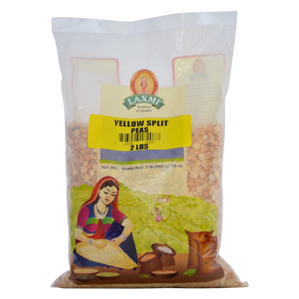 PEAS   LAXMI YELLOW SPLIT PEAS 4 LBS
