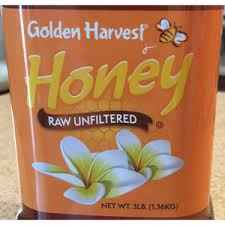 GOLDEN HARVEST RAW UNFILTERED HONEY 3 LBS