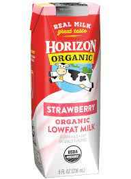 HORIZON ORGANIC REDCD FAT MILK 0.5 Lbs