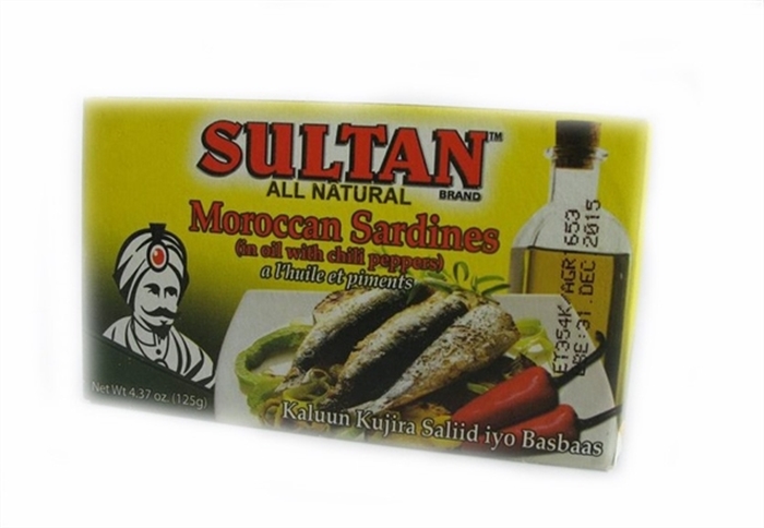 SULTAN MOROCCAN SARDINES IN OIL 0.27 Lbs