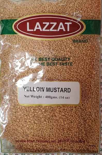 LAZZAT YELLOW MUSTARD 0.88 Lbs