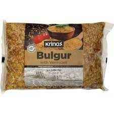 KRINOS BULGUR WITH VERMICELLI 2.2 Lbs