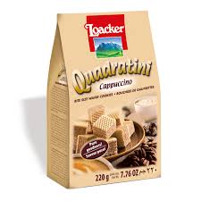 LOACKER CAPPUCCINO WAFERS 0.49 Lbs