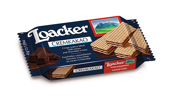 LOACKER CHOC CREAM WAFERS 0.55 Lbs