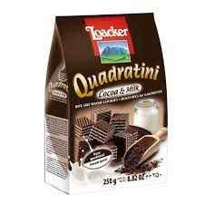 LOACKER QUADRATINI COCOA&MILK 0.55 Lbs