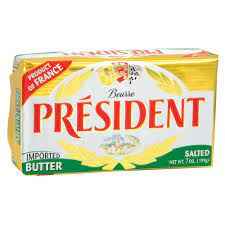 PRESIDENTS SALTED BUTTER 0.44 Lbs
