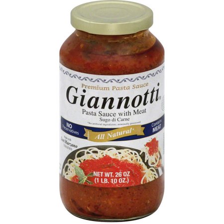 GIANNOTTI PASTE SAUCE WITH MEAT 1.63 Lbs