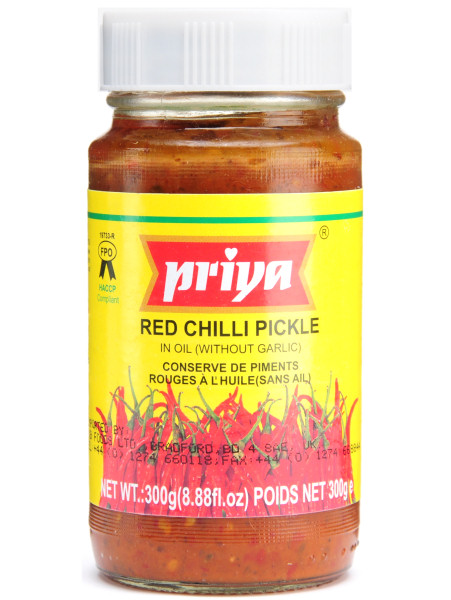 PRIYA RED CHILLI PICKLE 0.66 Lbs